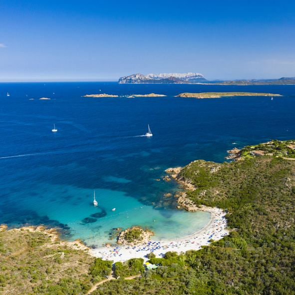 coasta emerald sardinia italia